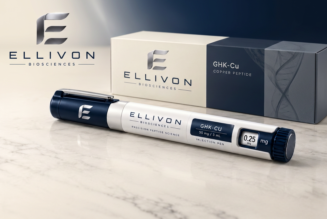 GHK-Cu 50 mg / 3 mL injection pen — ELLIVON presentation